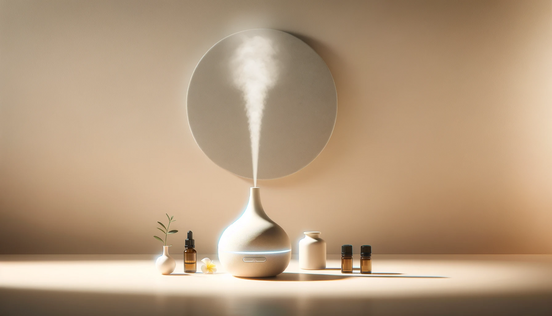 Aroma diffuser & essentiële  oliën