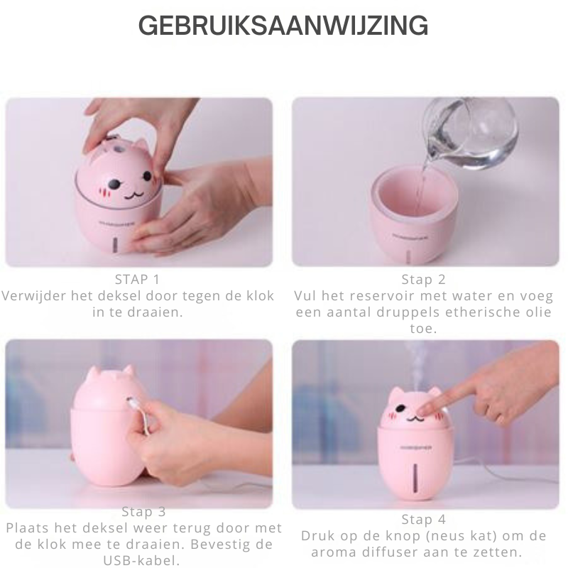 Kat 3-in-1 aroma diffuser