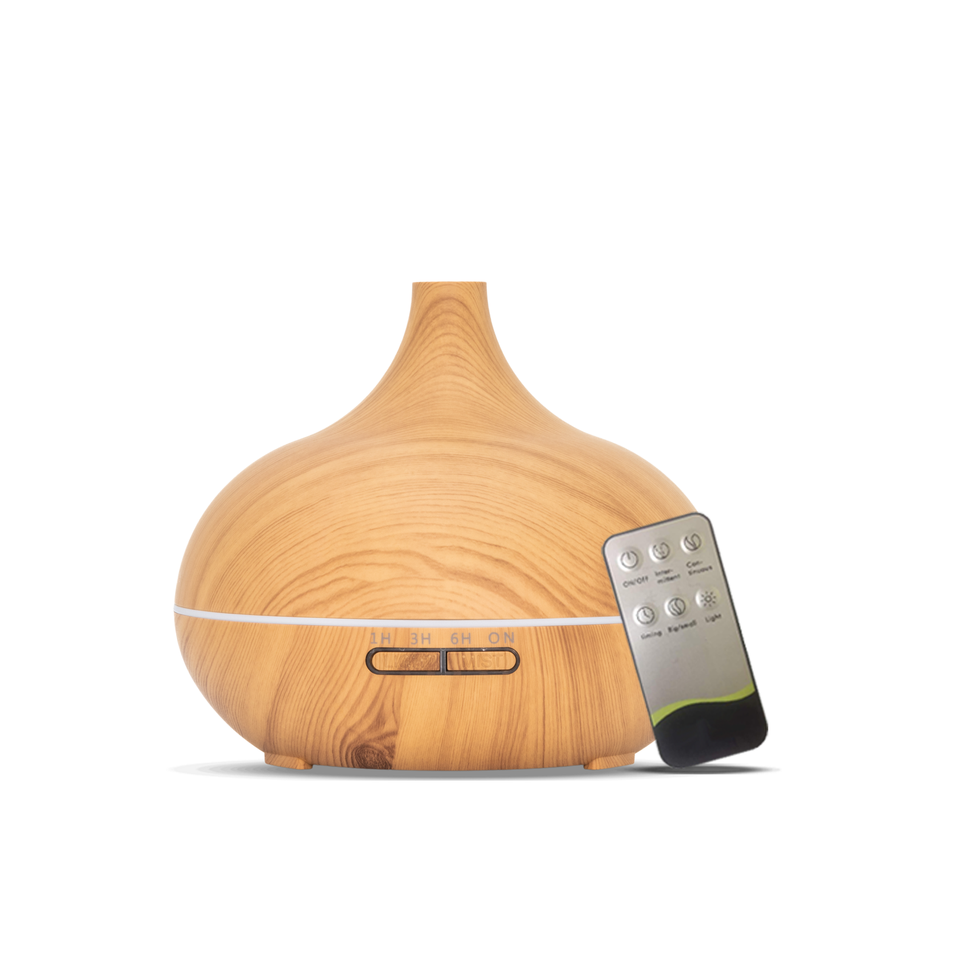 Qi Flow Pro - Licht Hout - Aroma Diffuser Default Title