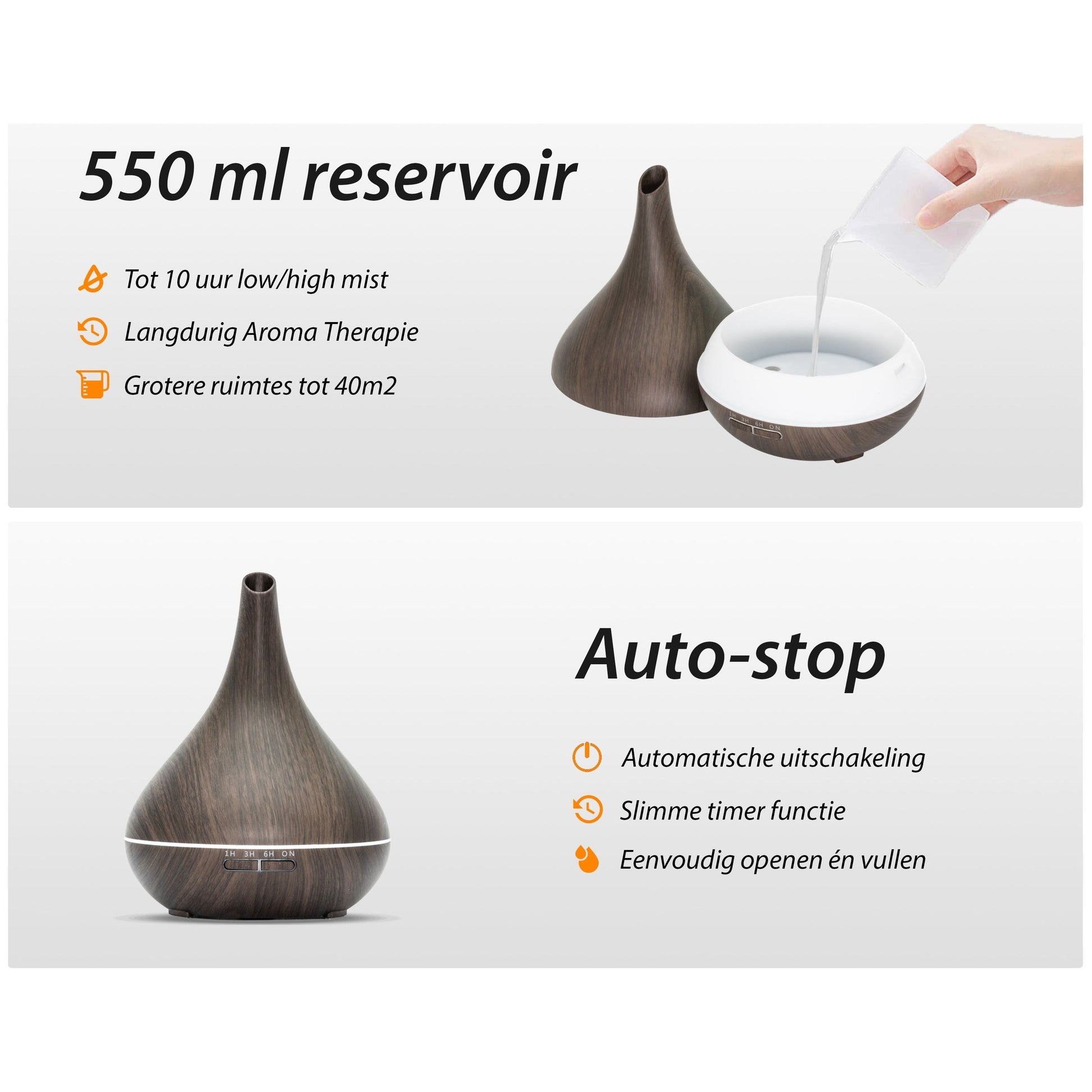 Karma Scent Pro - Donker Hout - Aroma Diffuser