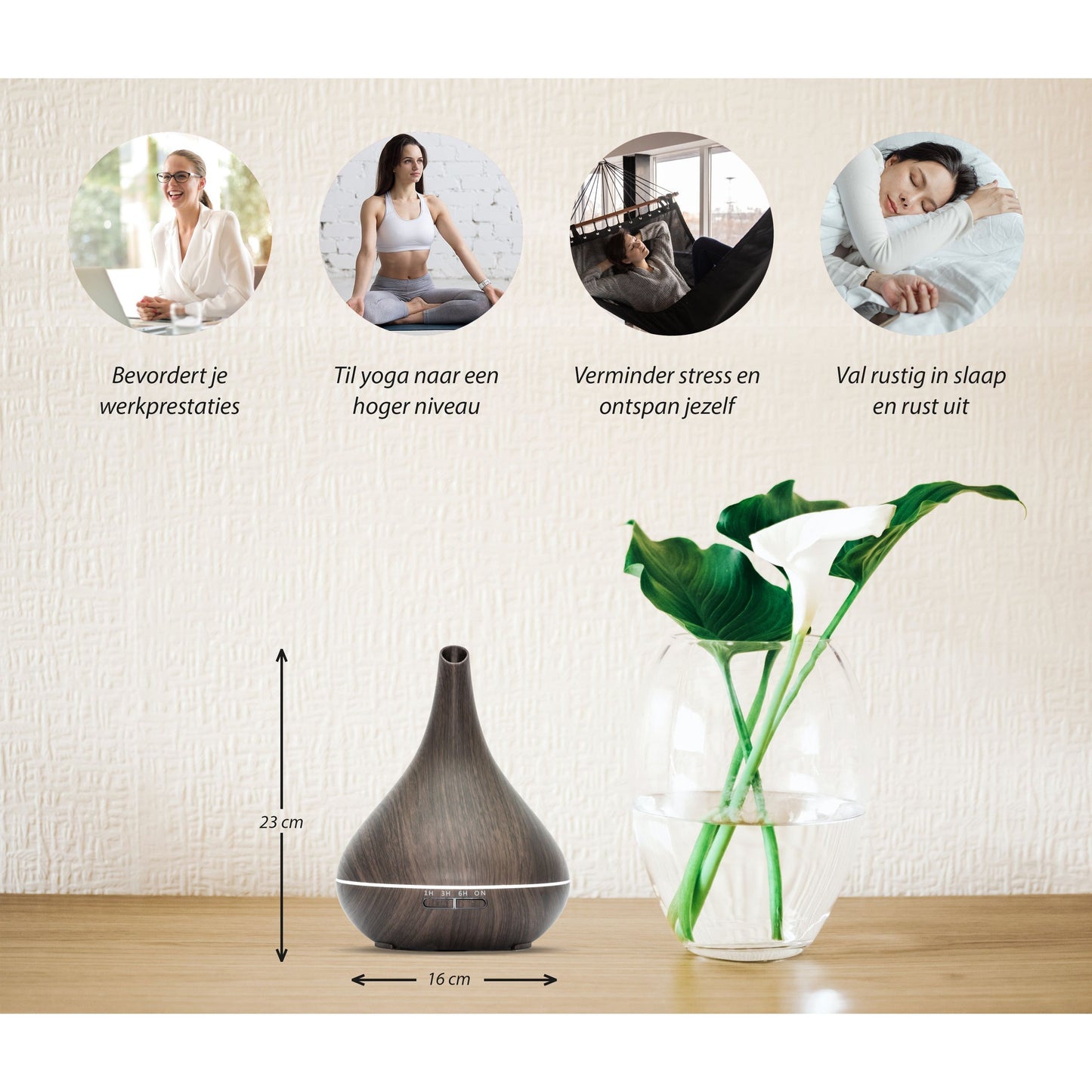 Karma Scent Pro - Donker Hout - Aroma Diffuser