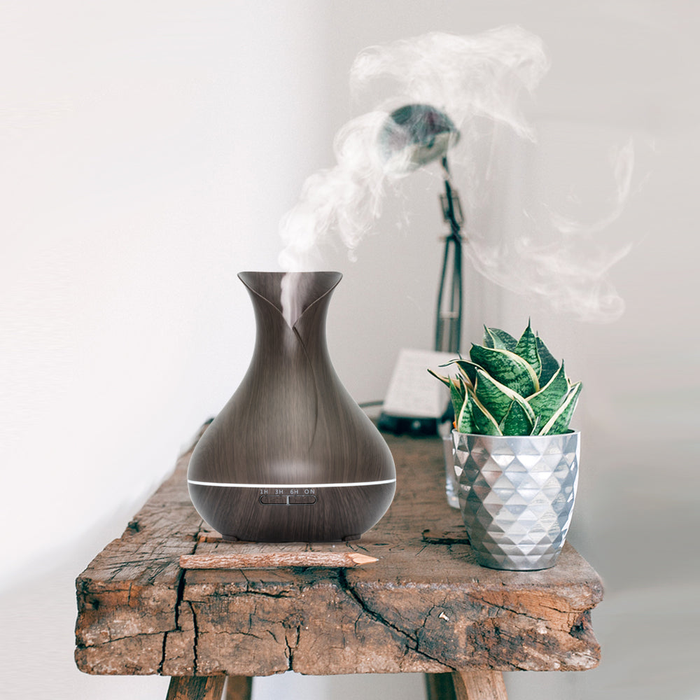 Lotus Zen Pro - Donker Hout - Aroma Diffuser