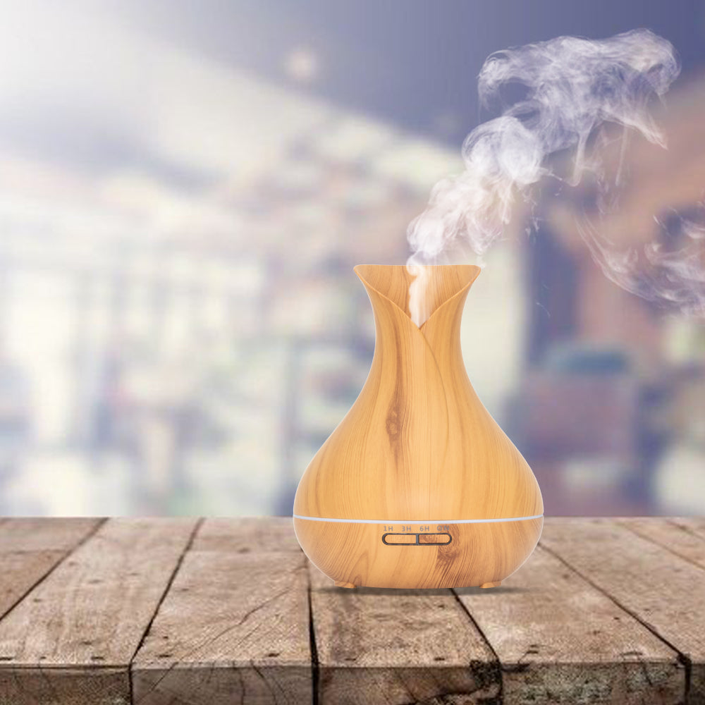 Lotus Zen Pro - Licht Hout - Aroma Diffuser