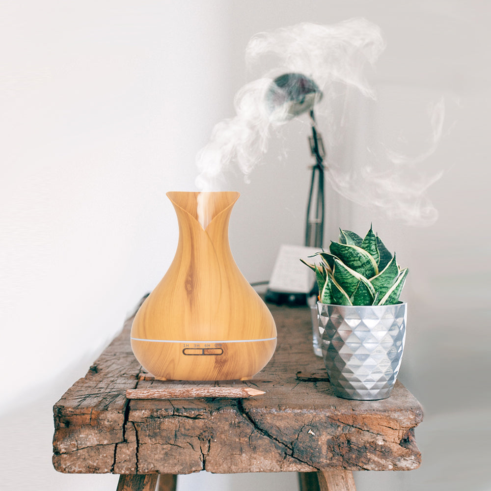 Lotus Zen Pro - Licht Hout - Aroma Diffuser