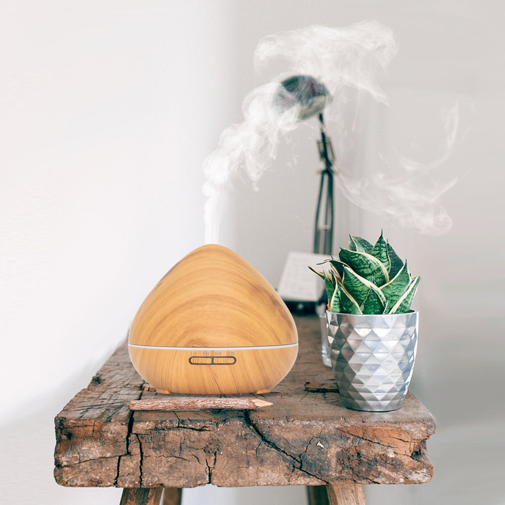 Yoga Bliss Pro - Licht Hout - Aroma Diffuser